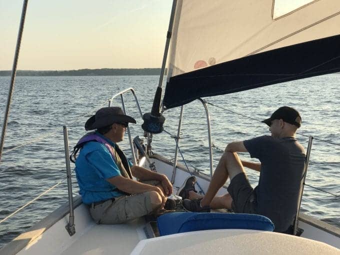 Chesapeake Bay Sailing on the Non Sea-Quitter