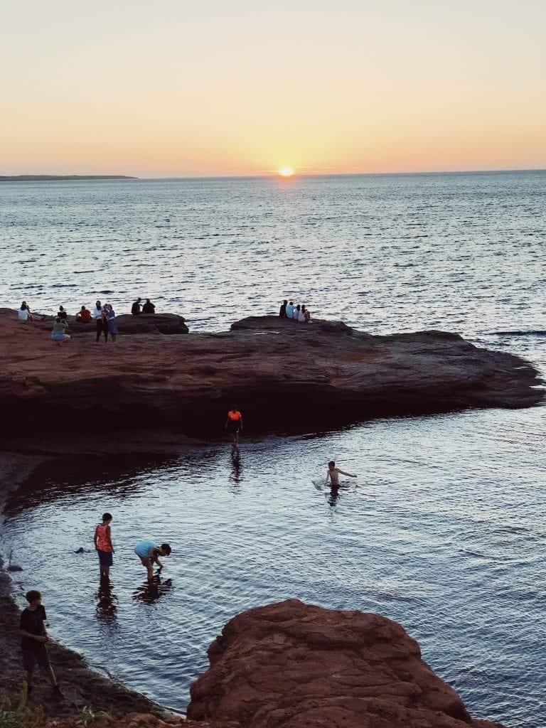 Grab one of PEI's gorgeous sunsets