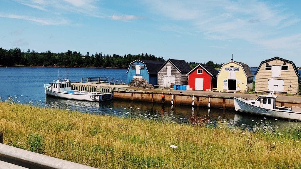 PEI is full of gorgeous colorful houses