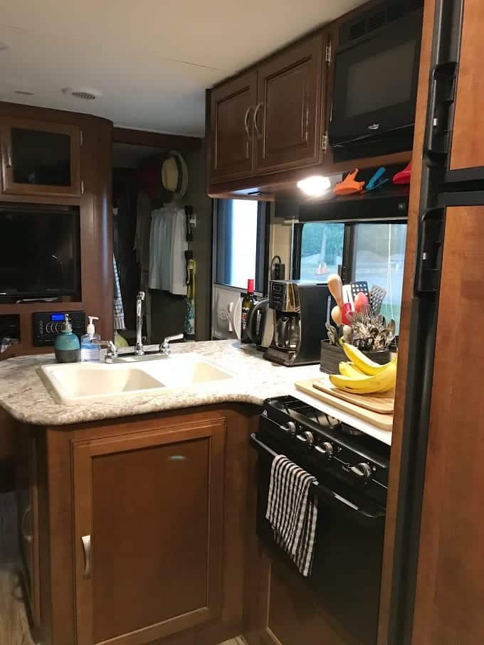 RV kitchen accessories considered must-haves for this full-time RVer