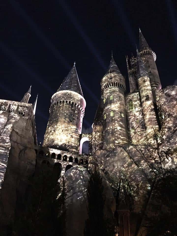 The nighttime show above the Harry Potter castle in Universal Orlando does not disappoint.