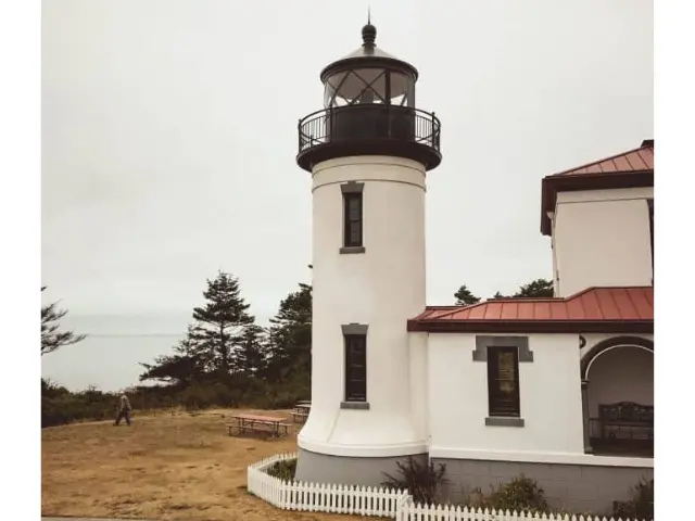 Whidbey Island lighthouse in Washington State