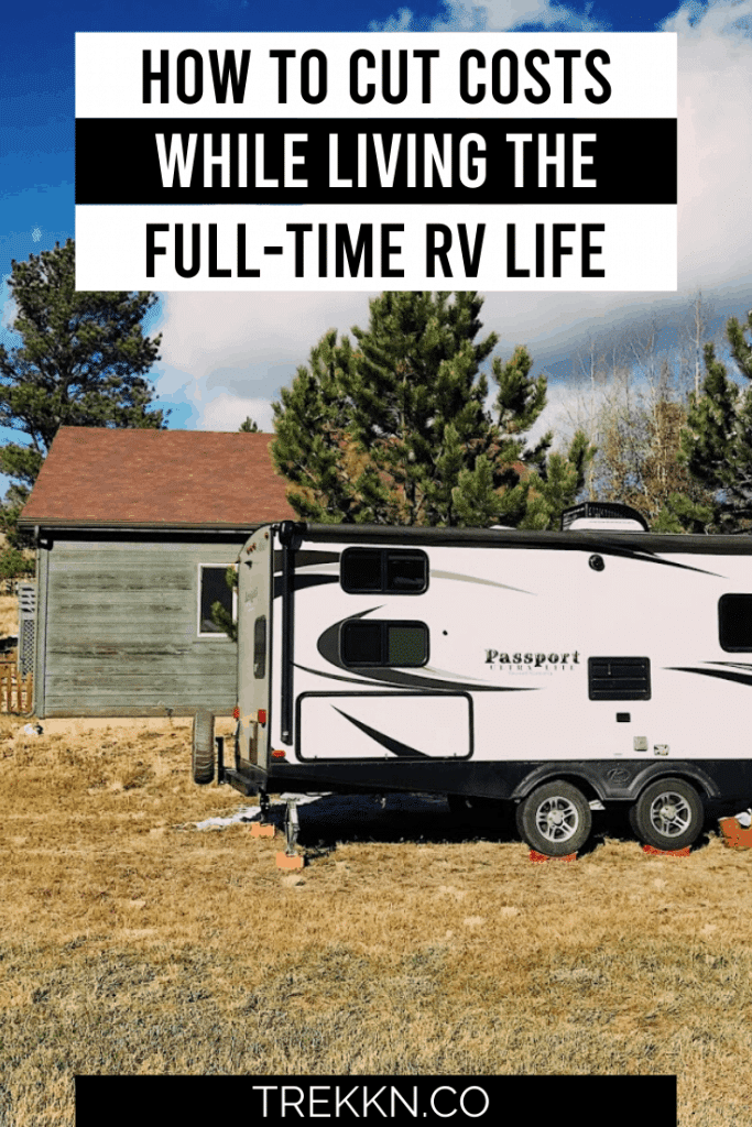 Full-time RV living costs saving tips