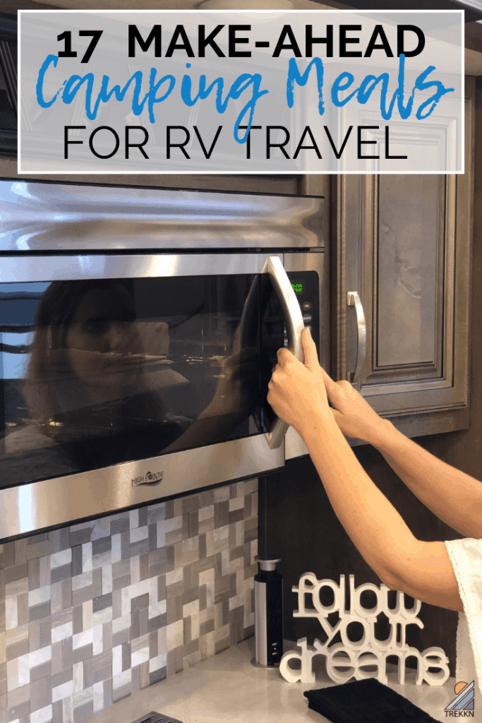Make Ahead Camping Meals for RV Travel
