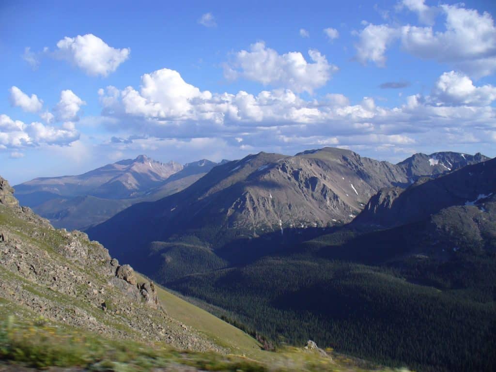 Rocky Mountain National Park Overlook 