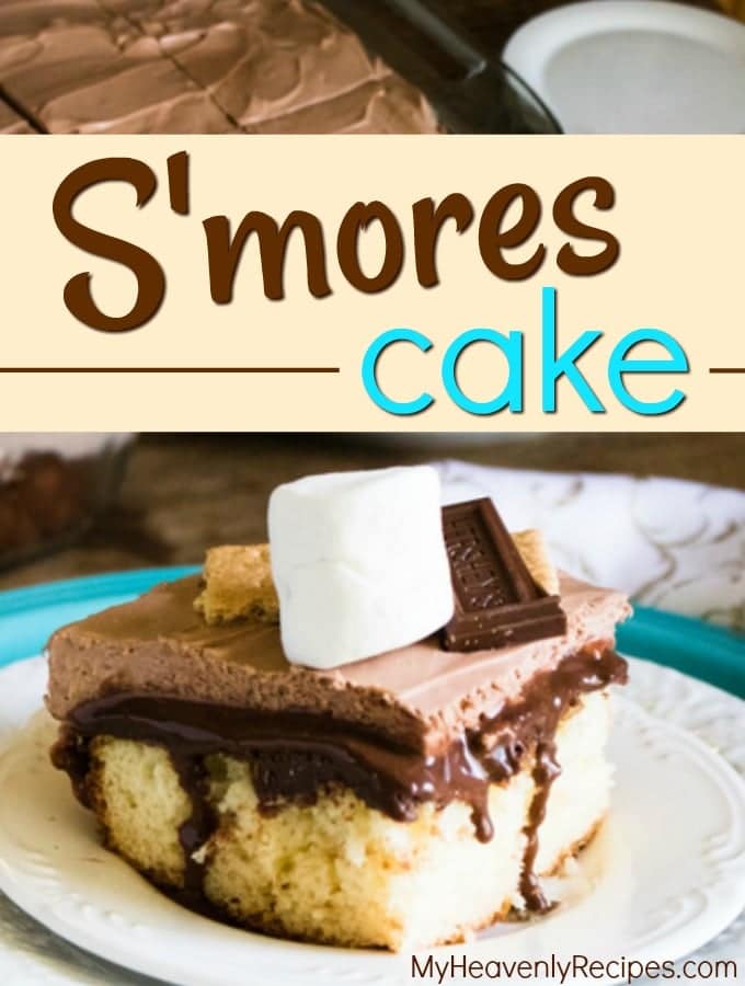 S'mores Poke Cake Recipe