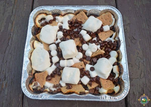 Campfire Desserts - S'mores Nachos