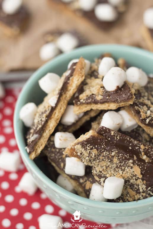 S'mores Toffee Recipe