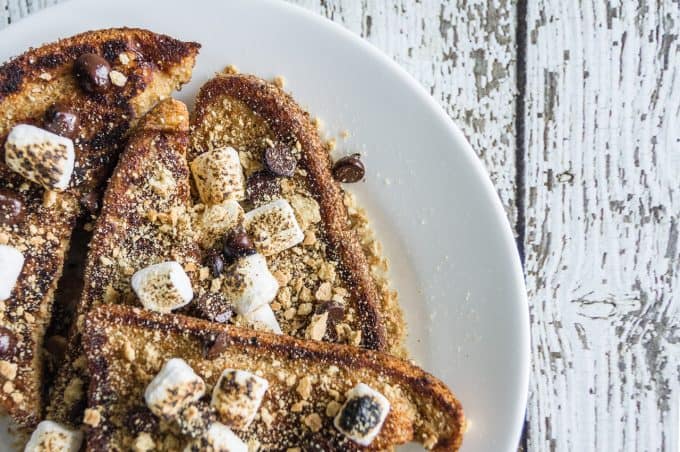Camping Breakfasts - S'mores French Toast