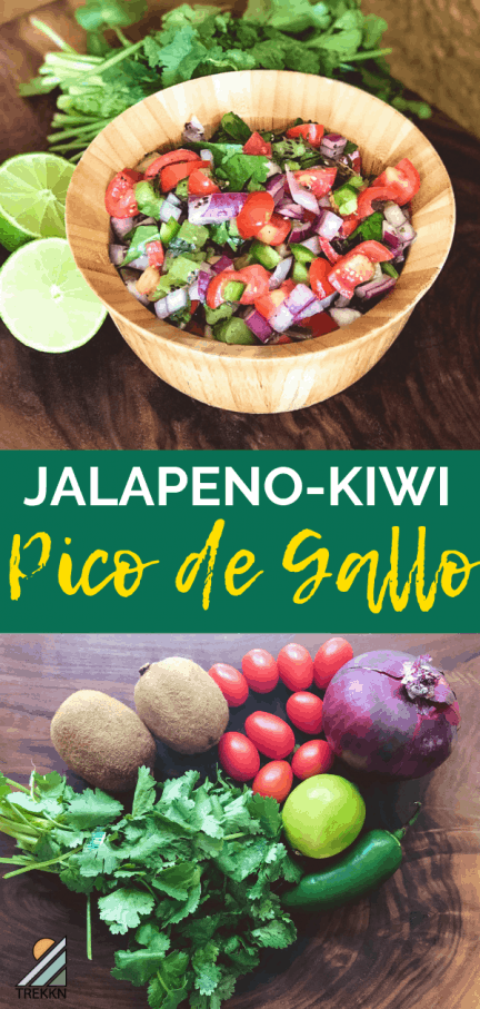 Jalapeno-Kiwi Pico de Gallo