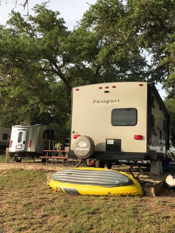 Central Texas RV park in Canyon Lake