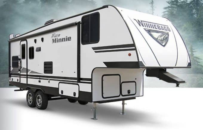 small 5th wheel campers from Winnebago