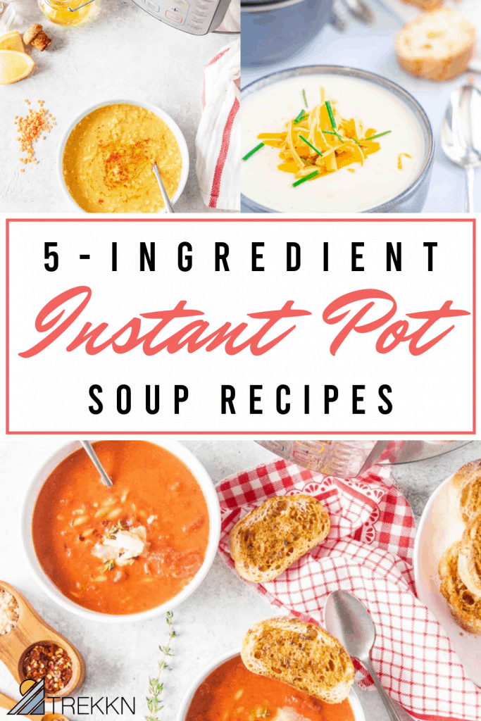 5 Ingredient Instant Pot Soup recipes