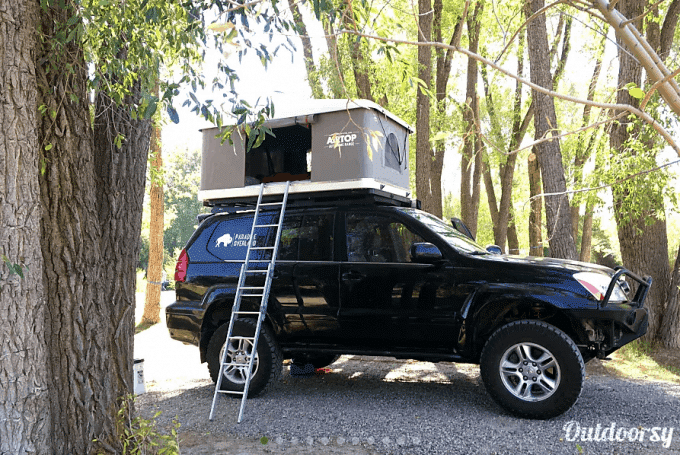 Truck camper rental Yellowstone