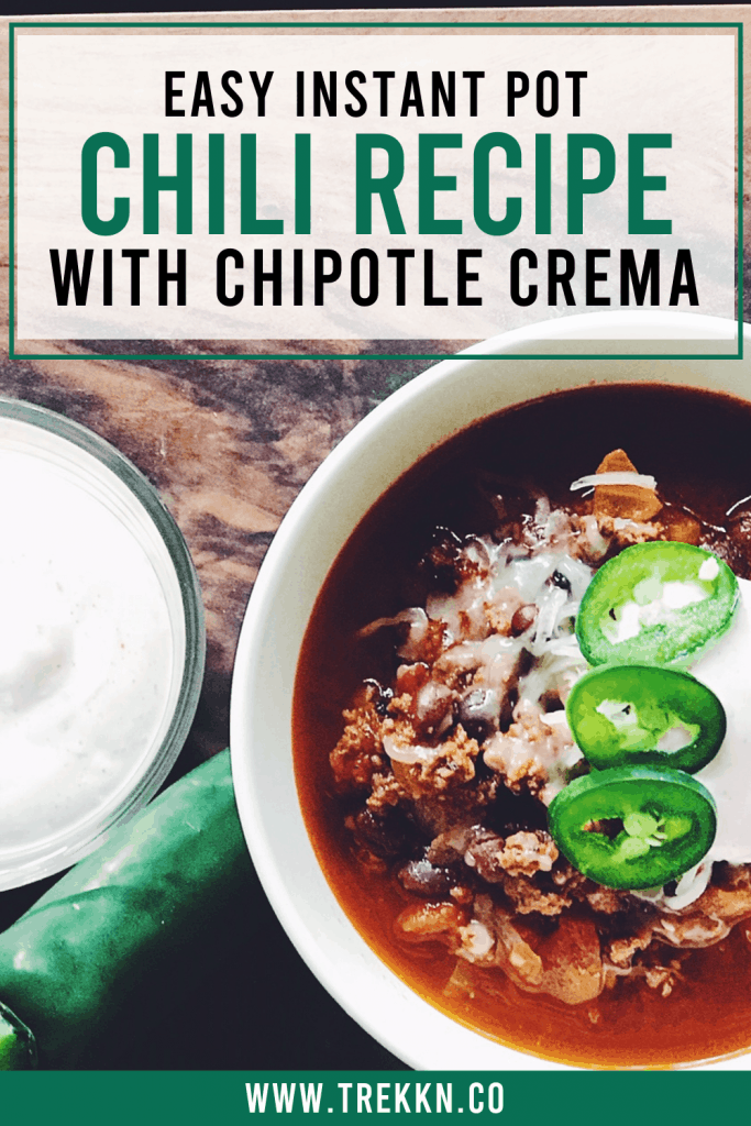 Instant Pot Chili Recipe with Ground Beef