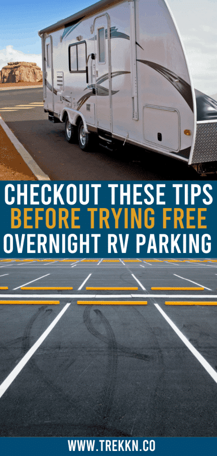 Free Overnight RV Parking Tips