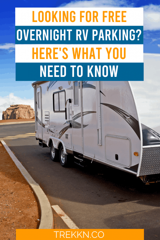 Everything you need to know about free overnight rv parking