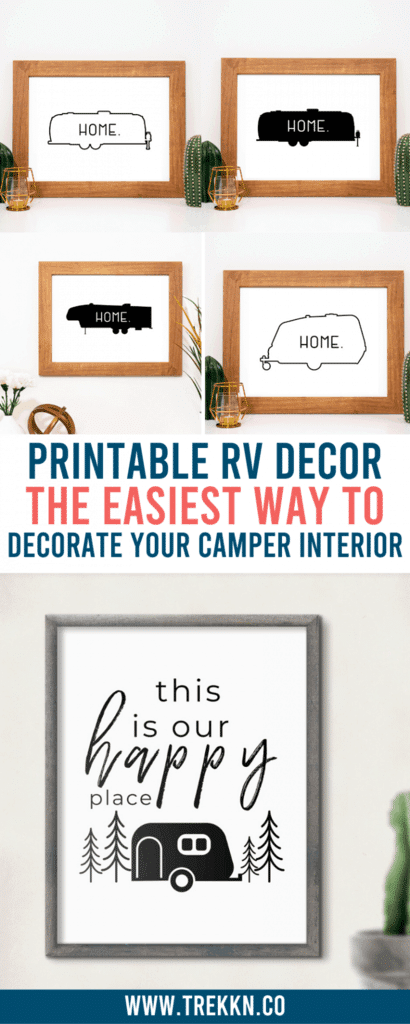 Printable RV Decor: The Easiest Way to Decorate Your Camper Interior