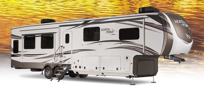 North Point Fifth Wheel Bunkhouse Exterior
