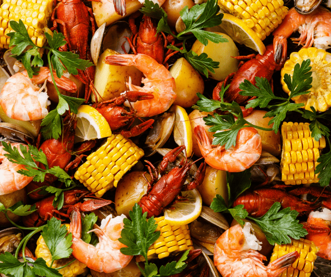 campfire seafood boil