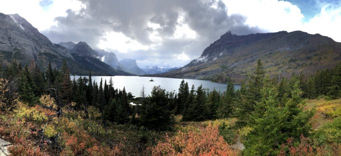 Glacier National Park Montana in the Fall