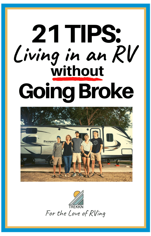 How to live in an RV on a budget