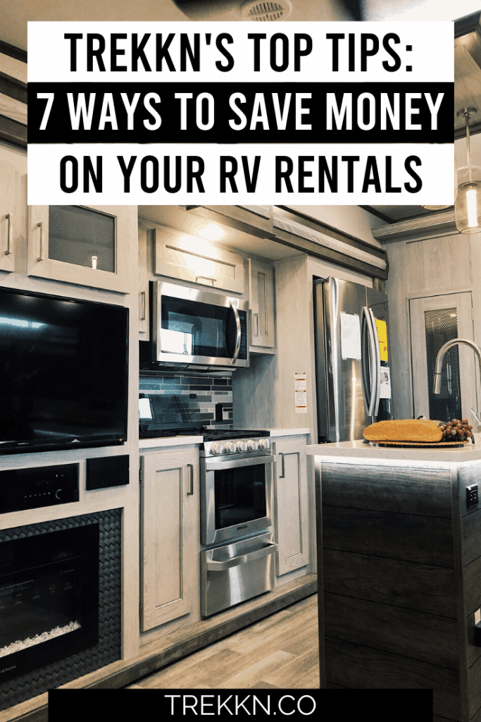 Money saving tips for RV Rentals