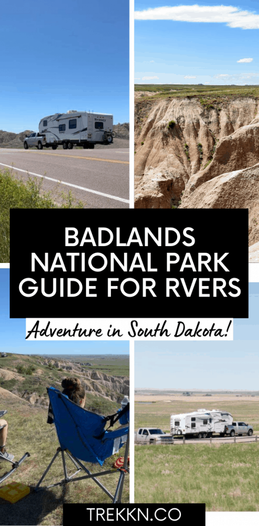 Take an RV trip to Badlands in South Dakota
