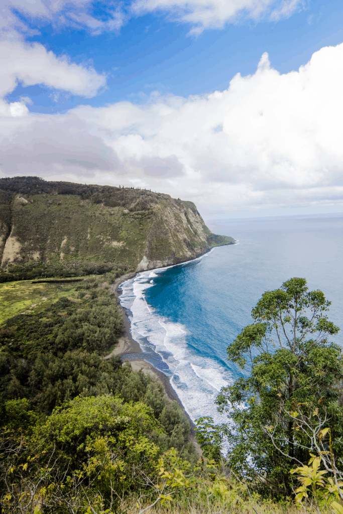 The Waipi'o Valley on the Big Island of Hawaii