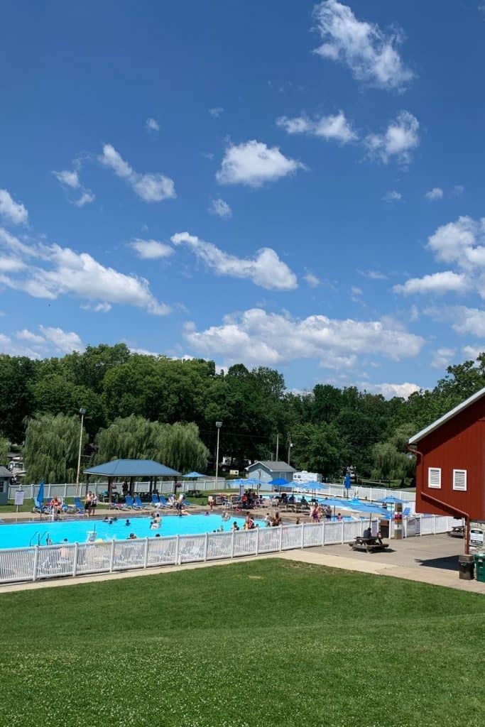 Hershey PA Campground Pool