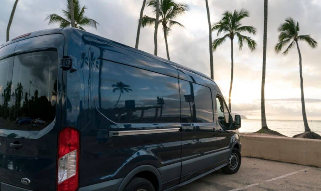 Oahu Ford Transit Van rental