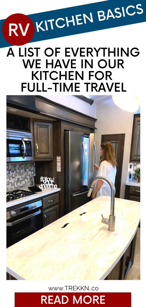 RV kitchen must-haves for full-time rv living