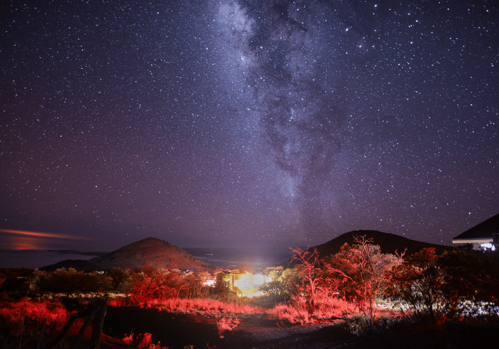 The stars from mauna kea on the Big Island of Hawaii