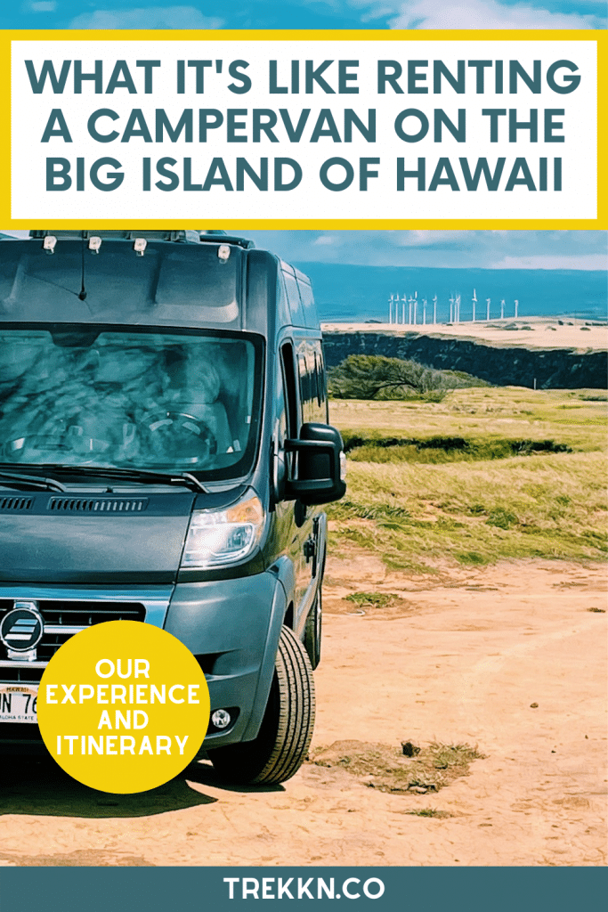 renting a campervan big island hawaii