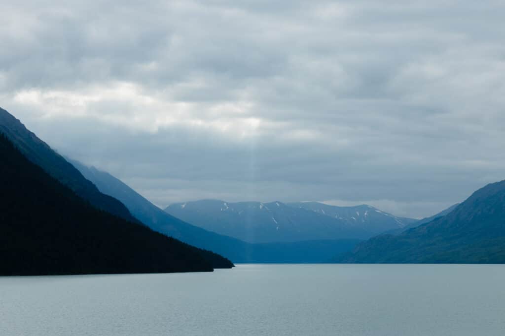 Kenai Lake in Alaska