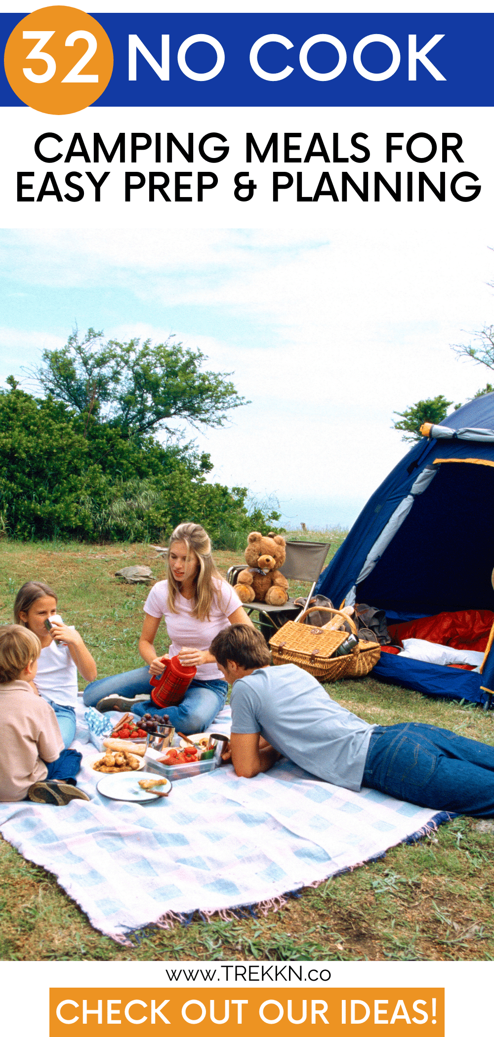 32 Easy No-Cook Meals Perfect for RV Camping Trips - TREKKN