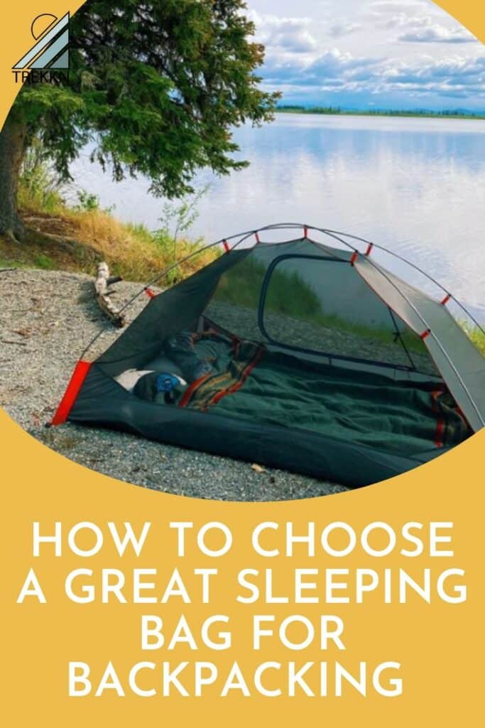 how to choose the best sleeping bag for backpacking