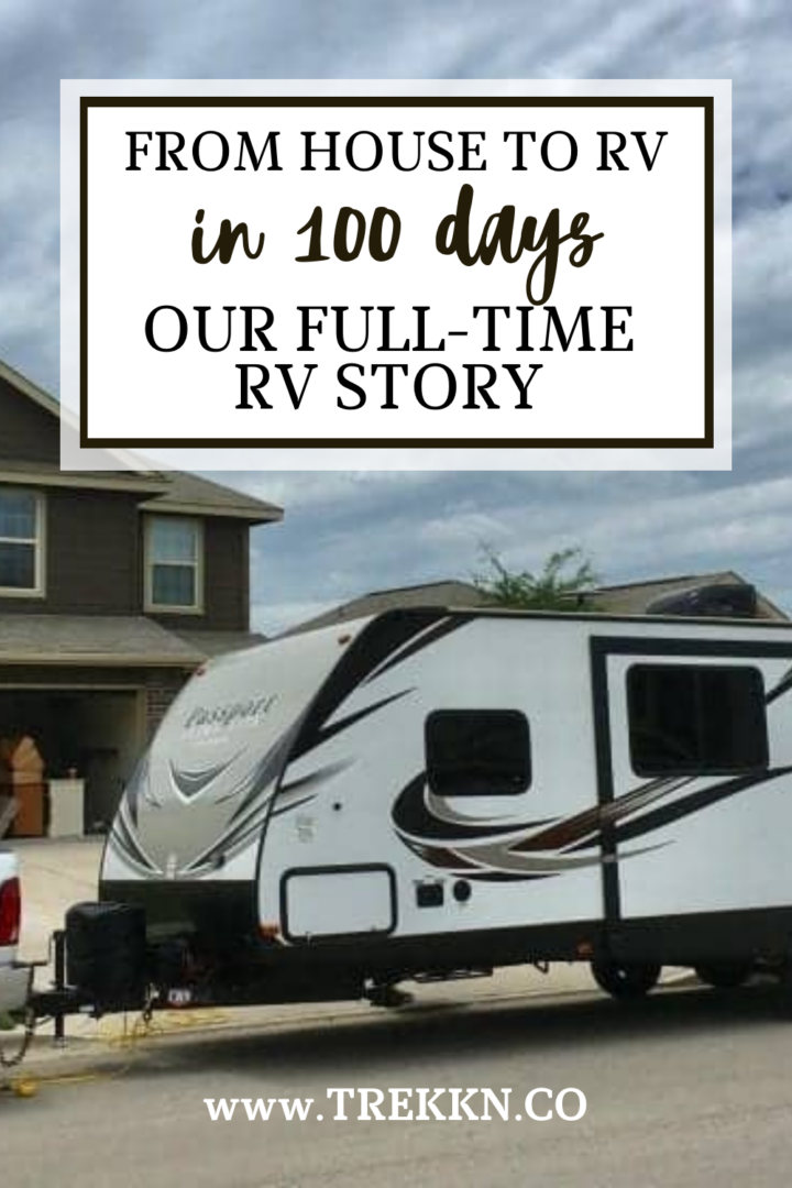 From a House to RV Living Full-Time in 100 Days