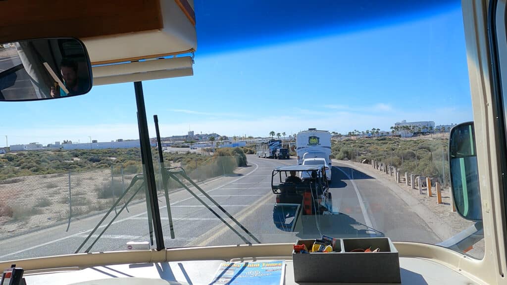 RVing to Mexico with a group
