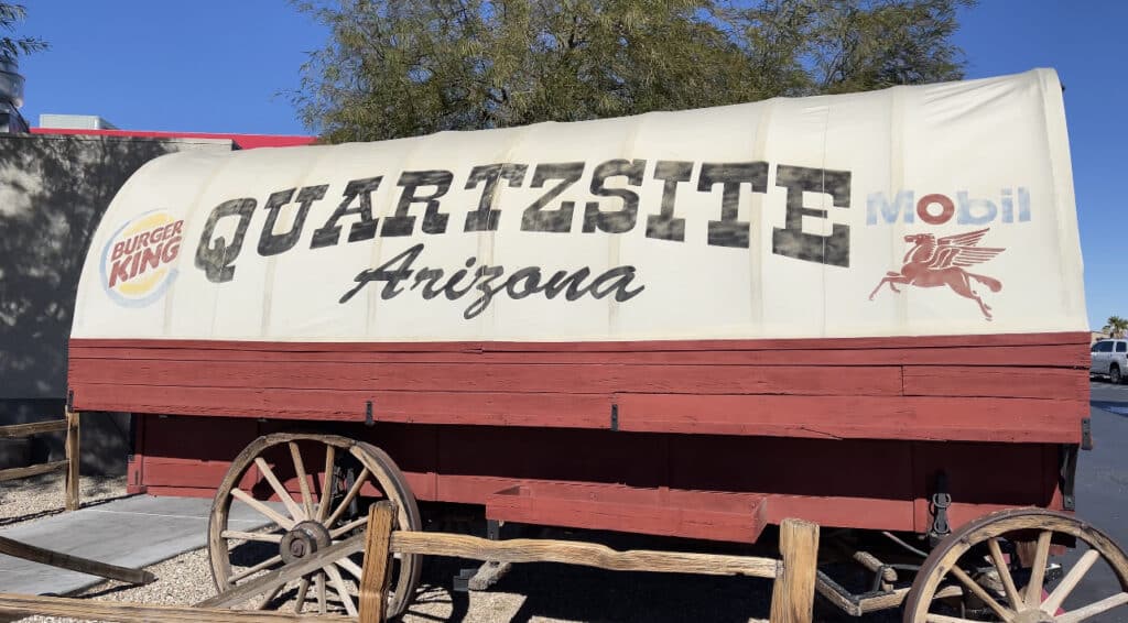 Visiting Quartzsite Arizona
