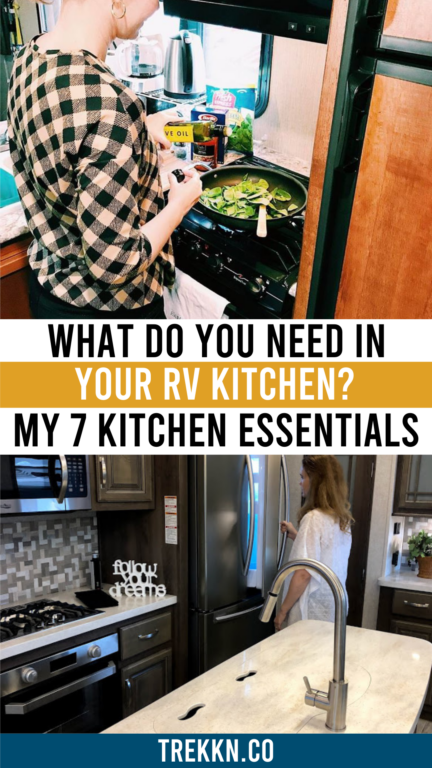 My Rv Kitchen Essentials For Full-time Rv Living