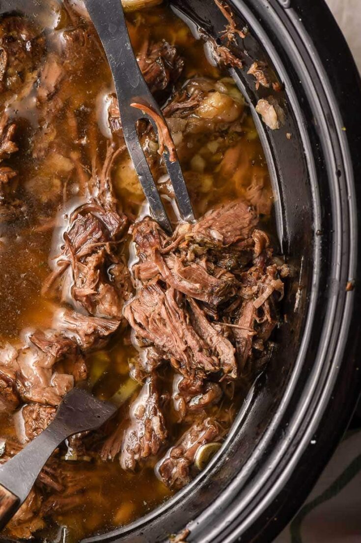 Pie Iron Crockpot Beef Sandwiches: A Camping Leftover Meal - Frugal  Campasaurus