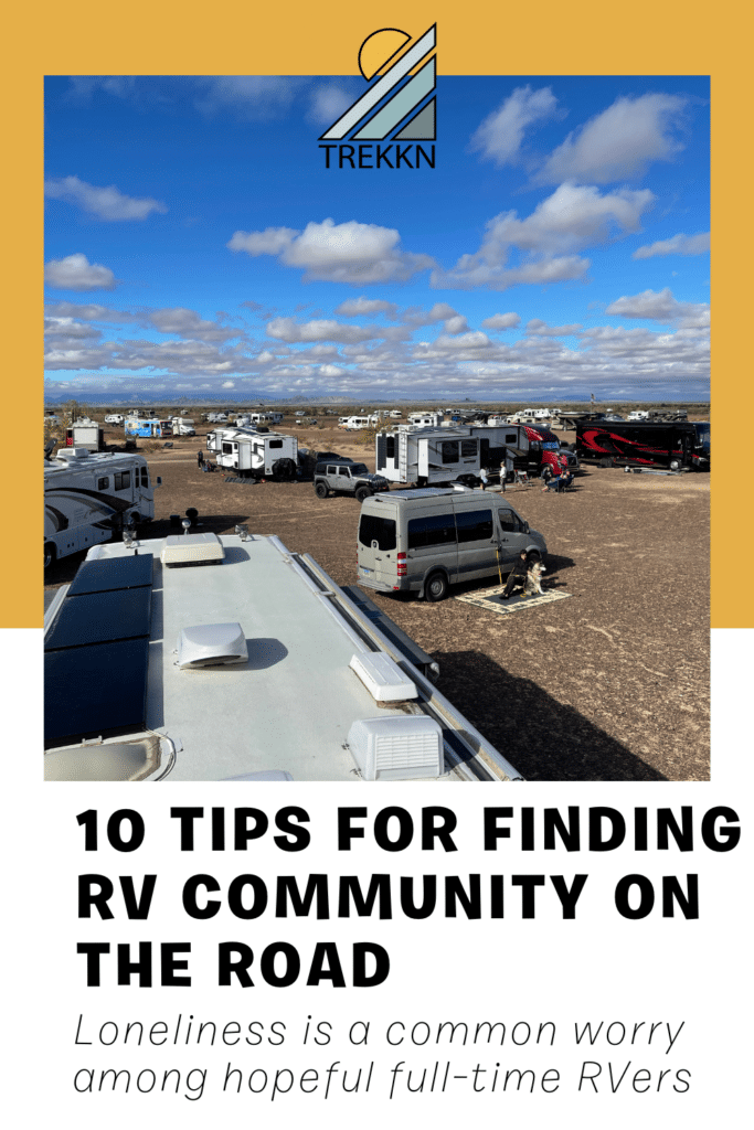 finding the full time RV community