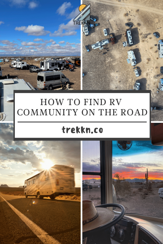 how to find RV community