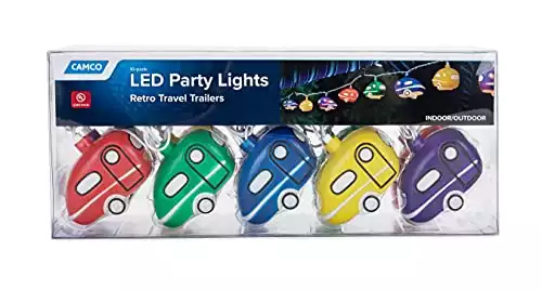 Retro Travel Trailer Party Lights