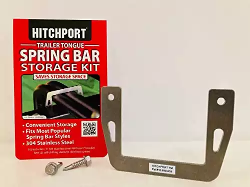Hitchport Trailer Tongue Spring Bar Storage Kit