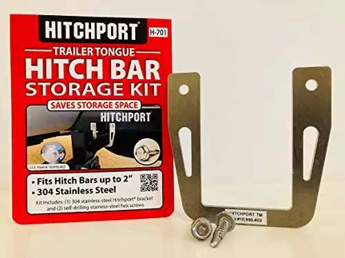 Hitchport Trailer Tongue Hitch Bar Storage Kit