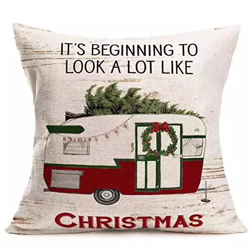 RV Camper Pillow Cover