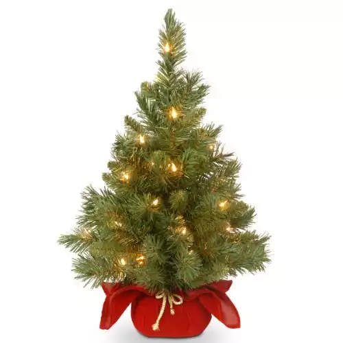 Pre-Lit Mini Christmas Tree