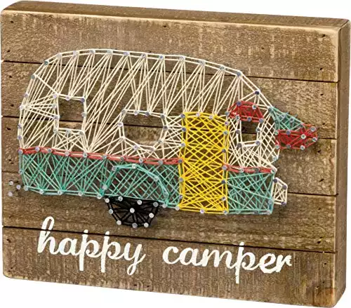 Happy Camper String Art